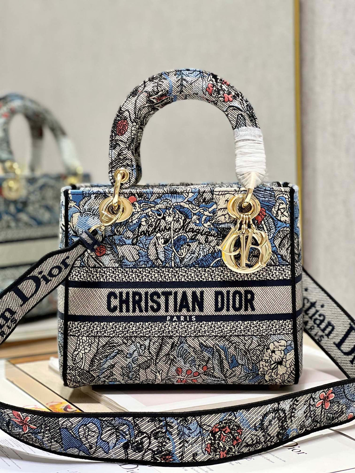 Floral Square Bag