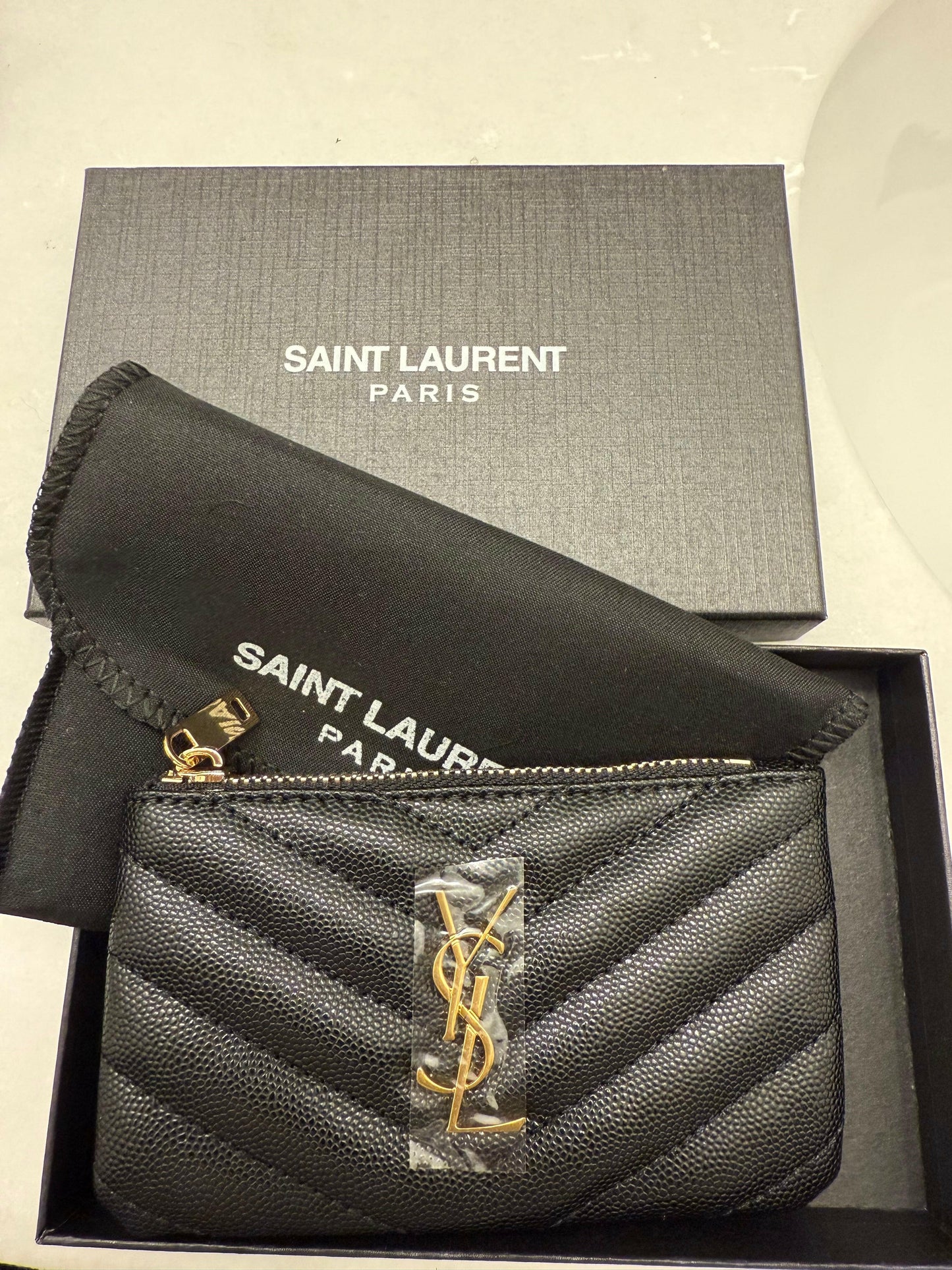 YSL Keychain Wallet
