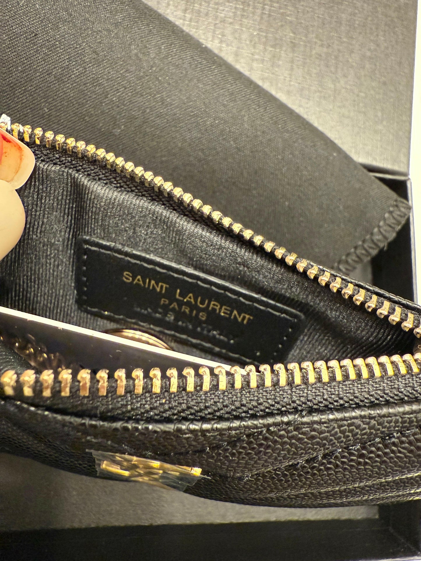 YSL Keychain Wallet