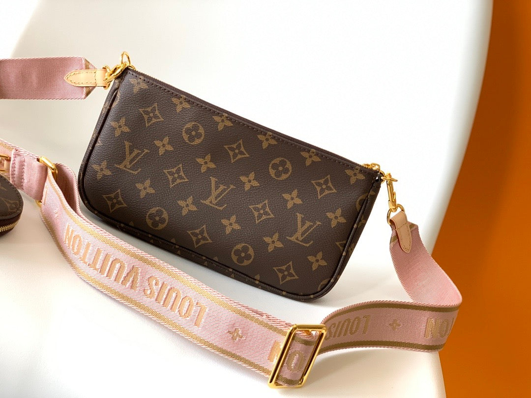 Blush Luxe Pochette Bag