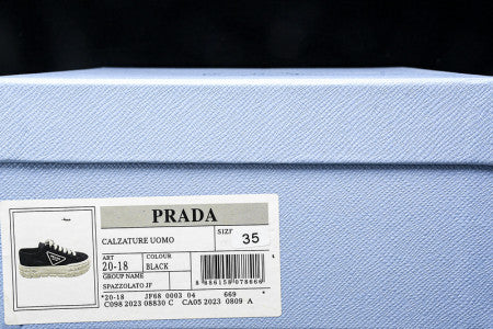 Prada Platform Black