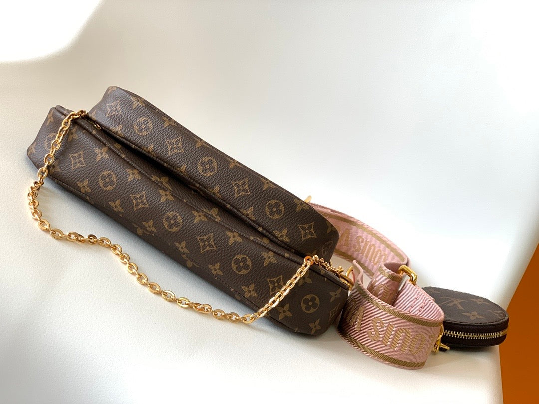 Blush Luxe Pochette Bag