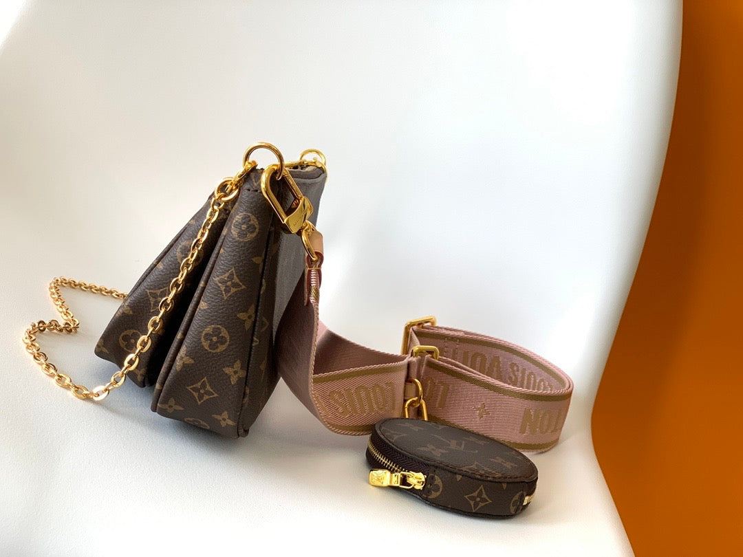 Blush Luxe Pochette Bag