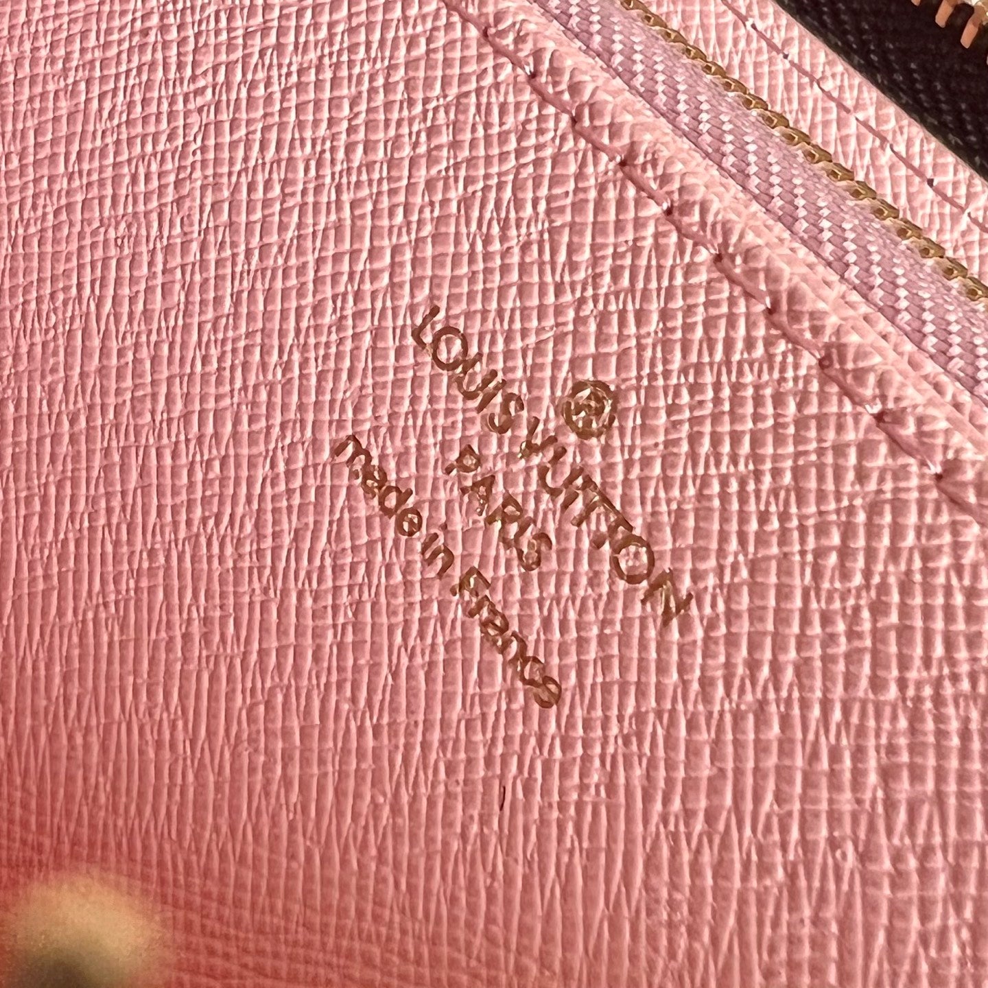 Checkered LV Wallet
